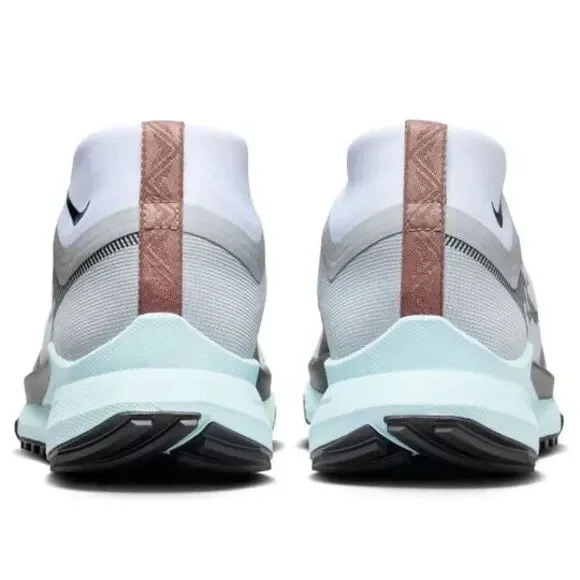 Nike React Pegasus Trail 4 Gore Tex Running Hiking Shoes Womens Size 9 Grey Blue - Picture 5 of 7